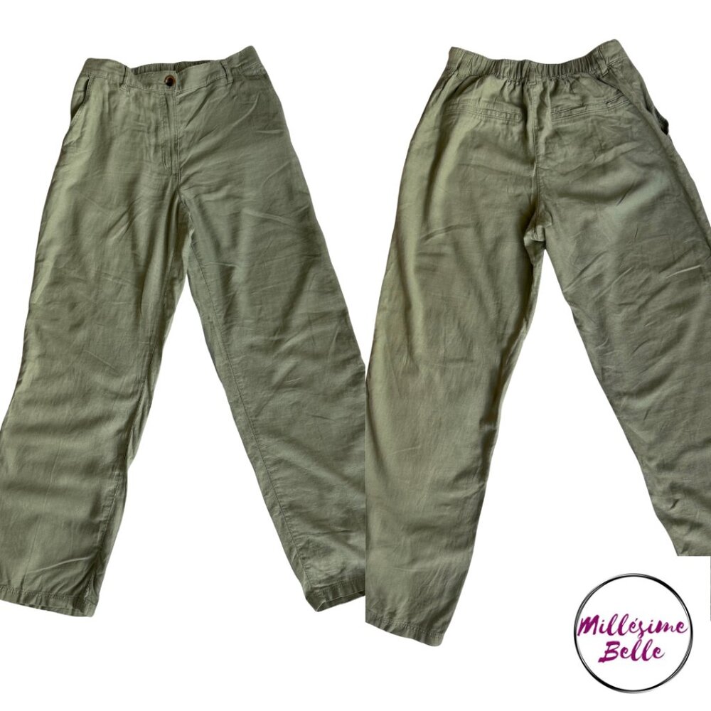 H&M Light Green Khaki Pants